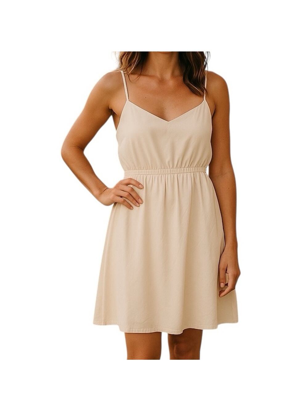 Tracy Reese Ivory Open Back Midi Dress Medium Bridal Shower Resort Wedding Guest